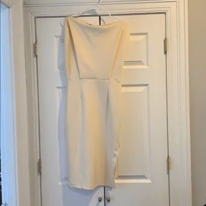 O.P.T. Dress. Side zipper and slit.